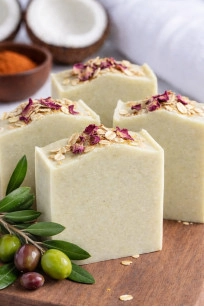Saf Zeytinyağlı Sabun - Doğal Koruyucu Saç & Vücut İçin